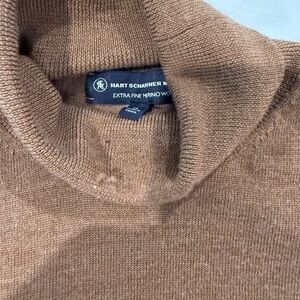 Hart Schaffner Marx Tan Turtleneck Sweater
